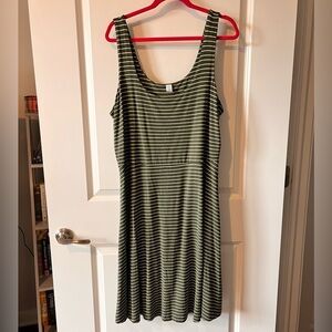 Old Navy Striped Swing Dress